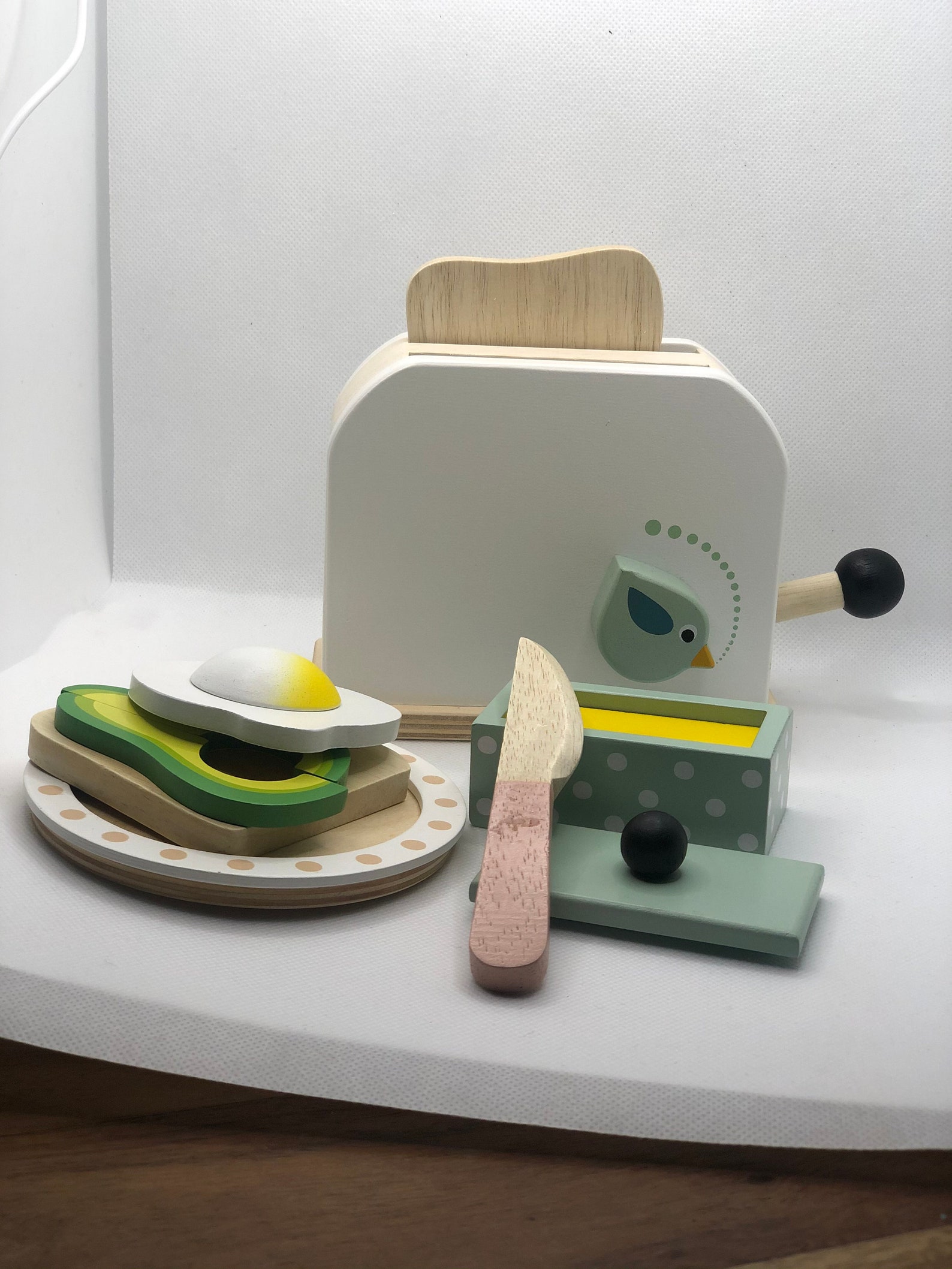 Tender Leaf Toys Breakfast Toaster Set Aged 3 Childrens Role | Etsy