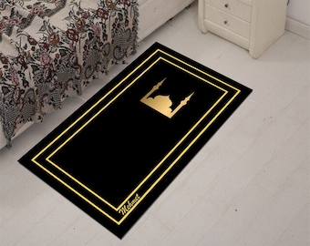 Prayer Rug Personalized, Prayer Rug, Prayer Mat, Prayer Rug for Muslim,Gift For Muslim,Turkish Prayer Rug,islam prayer rug, Prayer Rug P224
