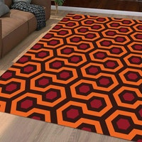 The Shining Overlook Hotel Rug: Geometric Pattern - Etsy