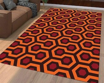 The Shining Overlook Hotel, Alfombra de área de alfombra, The Shining Rug, Halloween, Habitación 237, Overlook Hotel Rug, The Shining Hotel Rug, Overlook Hotel