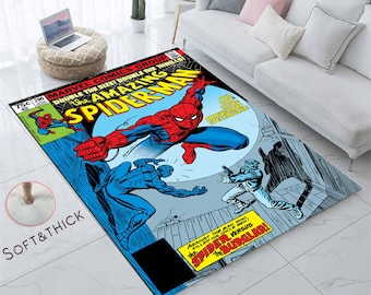 The Amazing Spider Man, Spiderman, Spider Man, Legend Cartoon Teppich, Comic, Fantastischer Teppich, Spiderman Teppich, Dekor, Film Comics