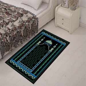 Prayer Rug,Prayer Mat,islamic Rug,Prayer Carpet,Prayer Rug for Muslim,Musallah,Gift For Muslim,Turkish Prayer Rug,Janamaz,Turkish Rug  P244