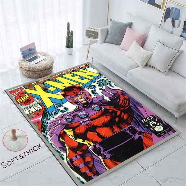 X-Men, Legend Rug, Legend, Comic Books, No 1, First Number, Fantastic Rug, Retro Rug, Decor Rug, XMan Rug, Movie Comics, Cartoon Carpet Rugs