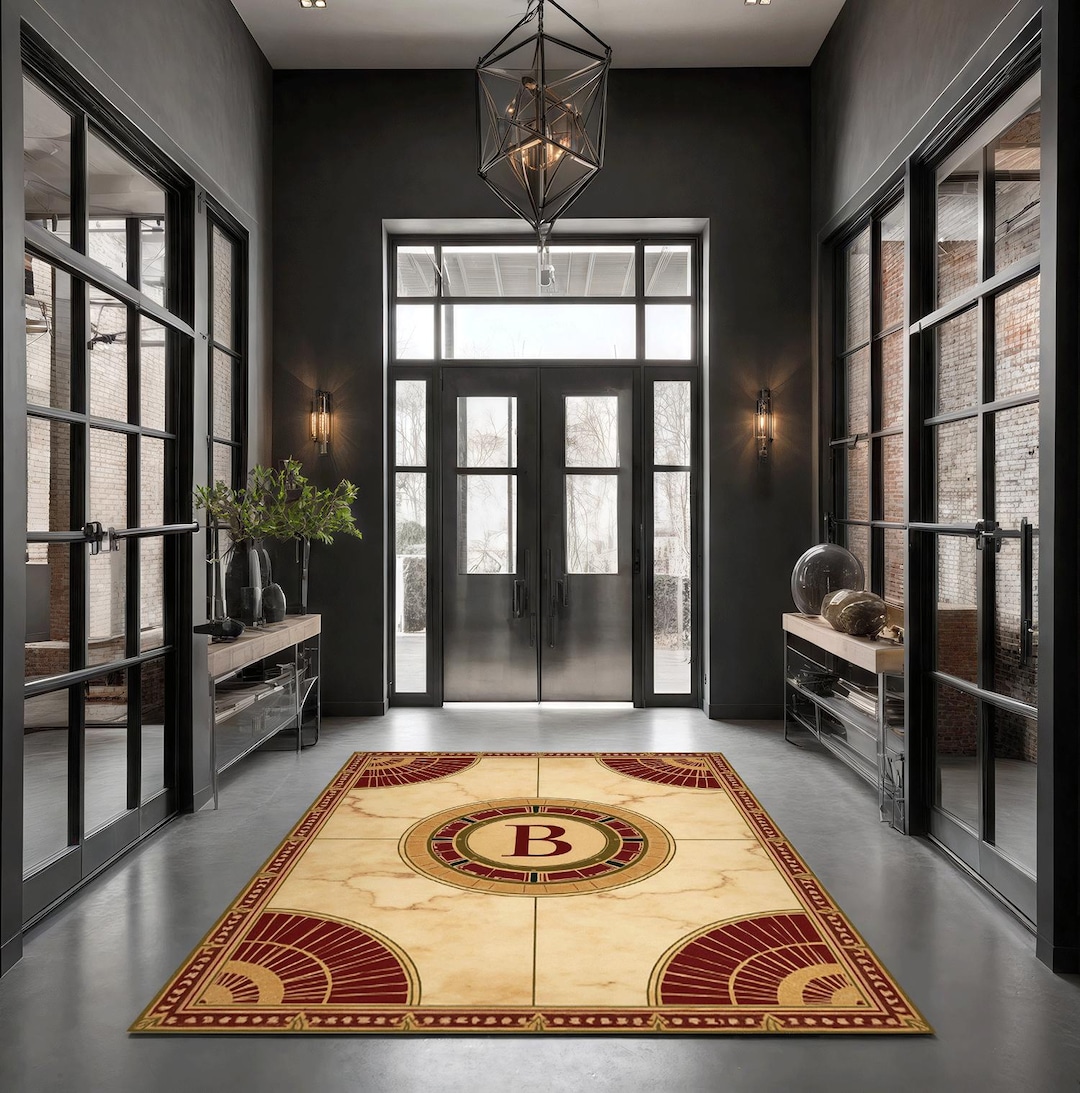 Personalized Entryway Rug, Entrance Rug for Inside House,family Name ...