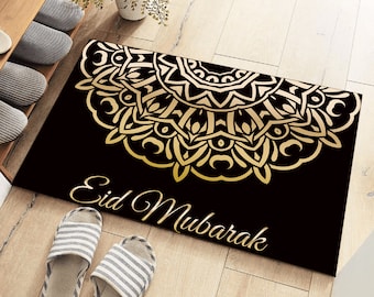 Personalized Doormat, Eid Doormat, Eid Gift, Decorative Mat, Ramadan Gift, Islamic Gift, Funny Doormat, Muslim Gift, Eid Mubarak Gift Rug