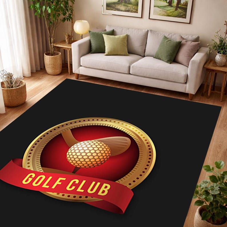 Golf, Golf Course, Print, Golf Course Art, Map, Golf Ball, Golfers Gift ...