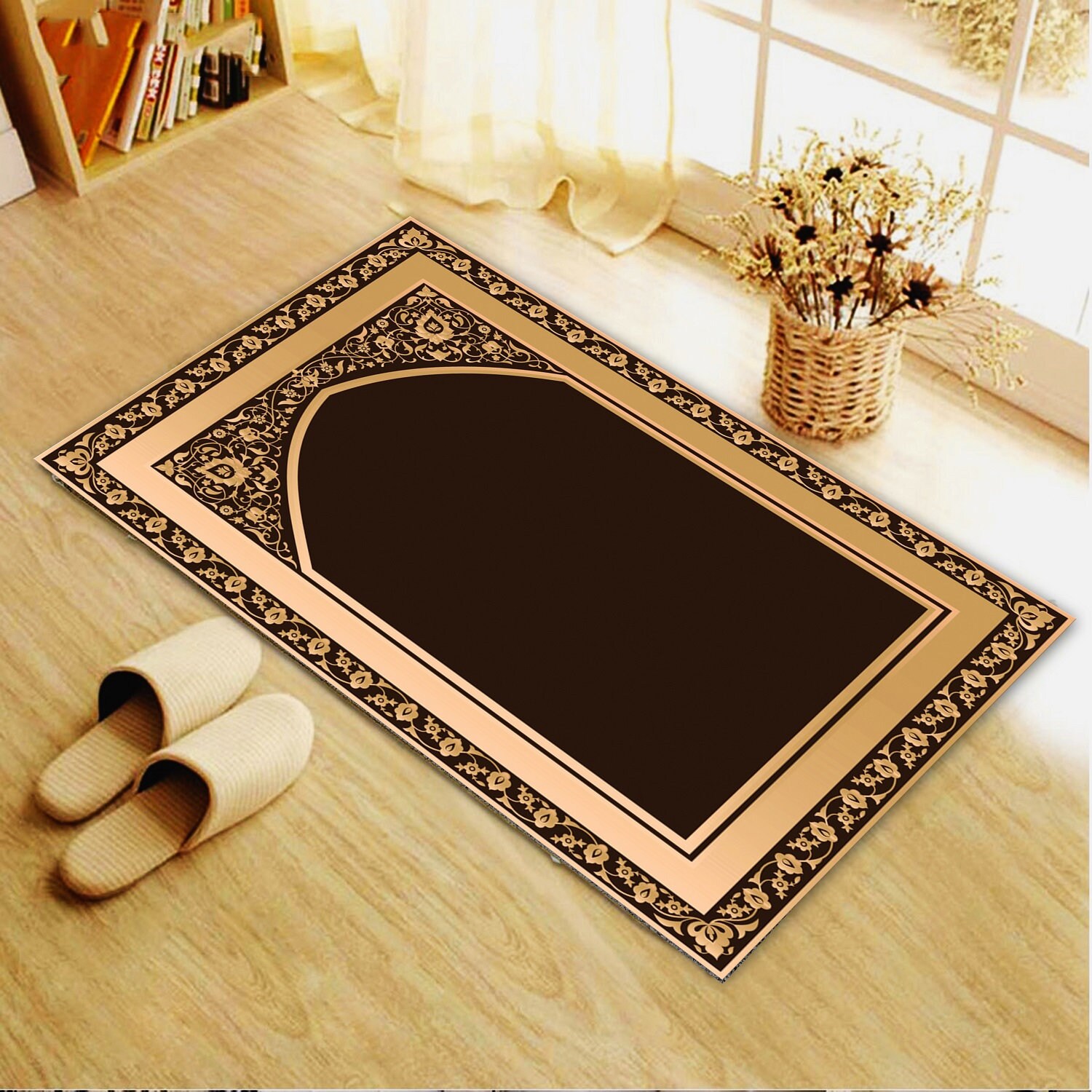 Prayer Rug, Aesthetic, Soft, Non-slip Base, Islamic Gift, Muslim
