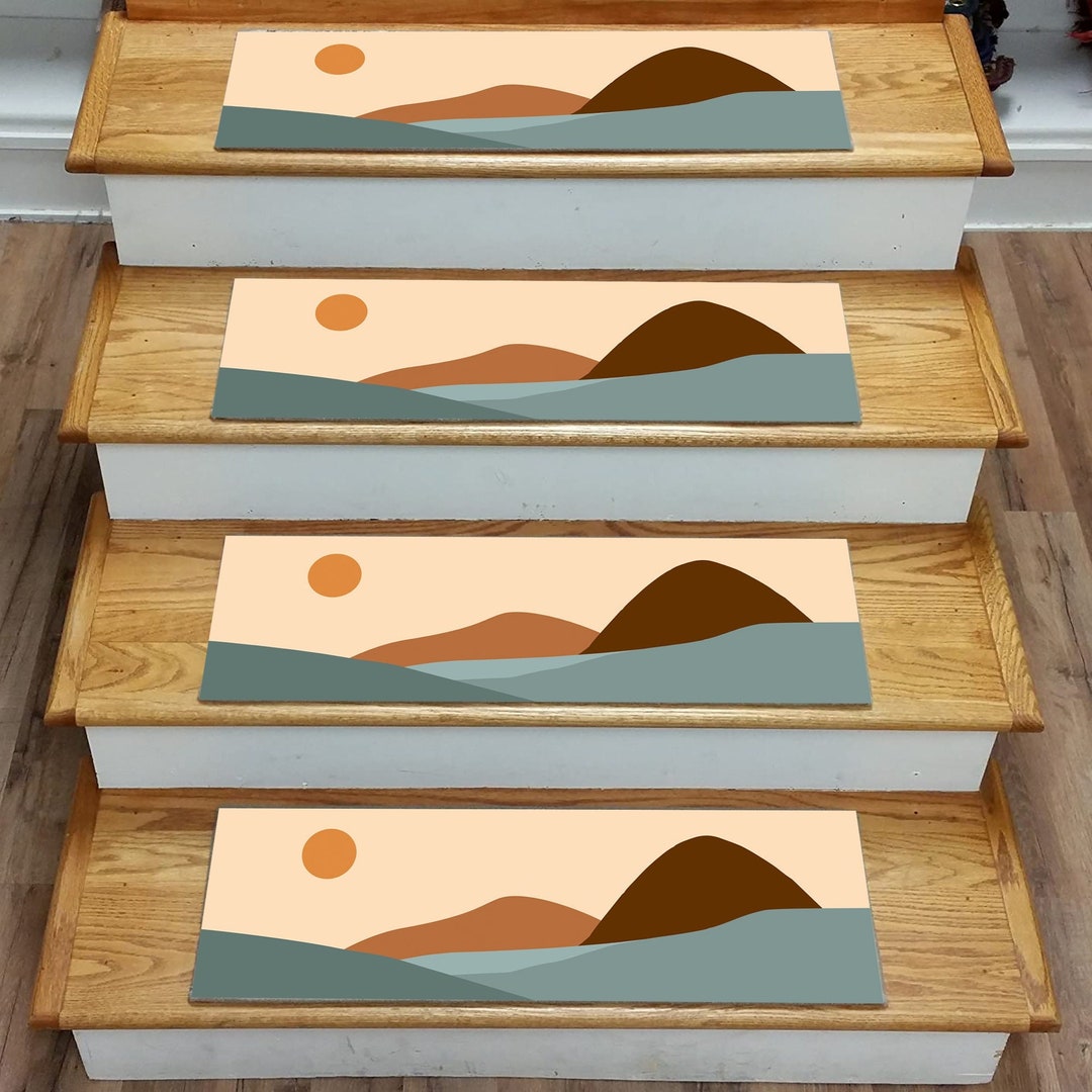 Stair Treads, Stair Rug, Stair Carpet, Modern Home, Home Decor, Home