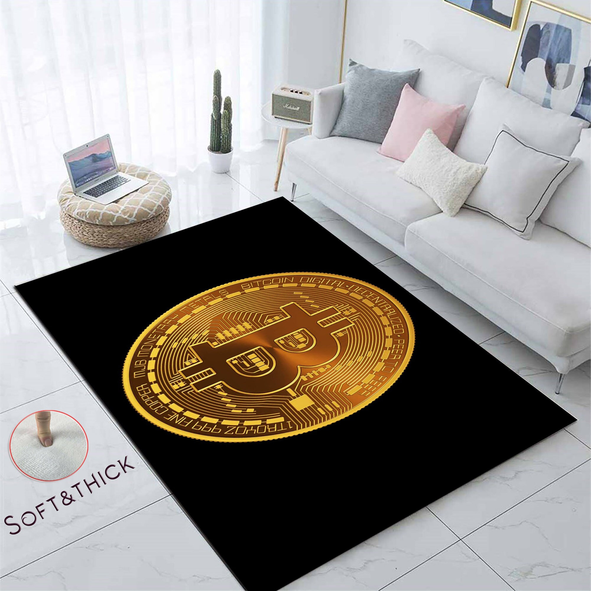 Bitcoin carpet - Etsy 日本