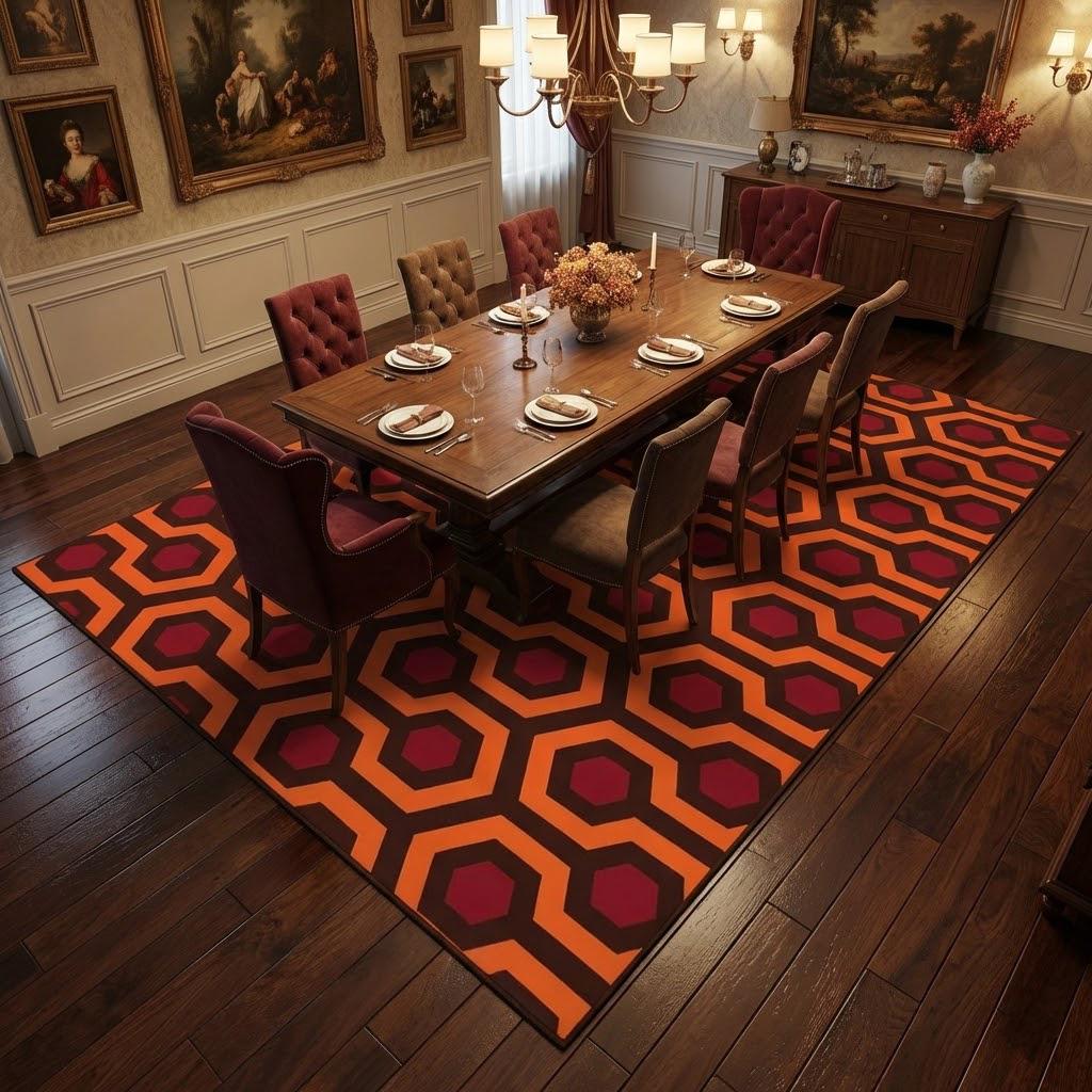 シャイニング・オーバールック・ホテル、カーペット・エリア・ラグ