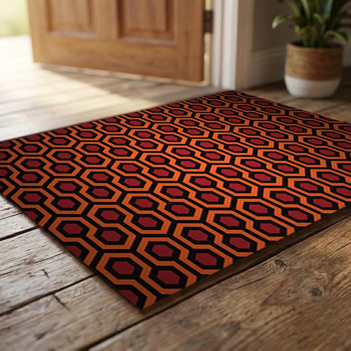 The Shinning Overlook Hotel Pattern Doormat, Overlook Hotel Carpet ...