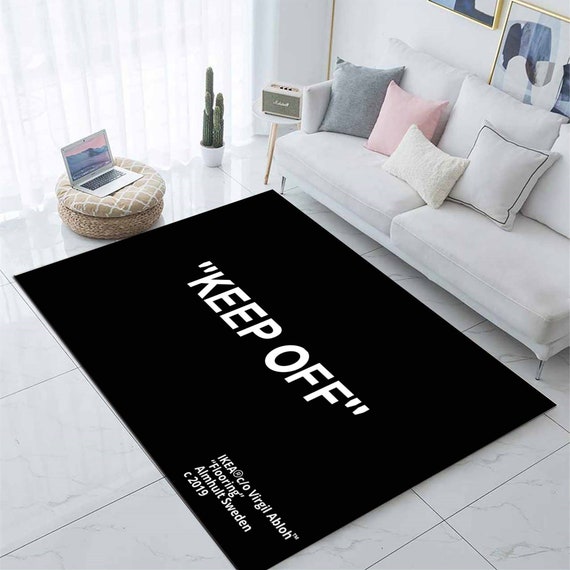 Keep Off Rug, Keep Off Carpet, for Living Room, Fan Carpet, Area Rug,  Popular Rug, Home Decor, Modern Rug, Popular Rug,Themed Rug, Rug for Living