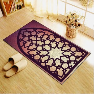 Prayer Rug, Prayer Rug For Muslim, Personalise Prayer Mat, Prayer Mat, Gebetsteppich, Turkish Prayer Rug, Prayer Rug For Woman, Soft Janamaz