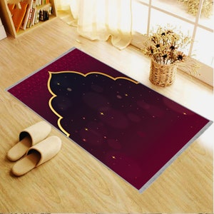 Prayer Rug, Aesthetic, Soft, Non-Slip Base, Islamic Gift, Muslim, Turkish Prayer Rug, Musallah, Janamaz, Sajadah, Customizable, Sajjada Rug
