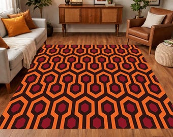 The Shining Overlook Hotelteppich, Der leuchtende Teppich, Halloween, Zimmer 237, Overlook Hotelteppich, Der glänzende Hotelteppich, Overlook Hotel