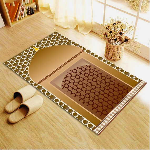 Prayerrug, Modern Rug, Modern Mat, Prayer Rug, Large XL Personalised Prayer  Mat, Muslim Prayer Rug, Islamic Gift, Anti Slip Backing,musallah 