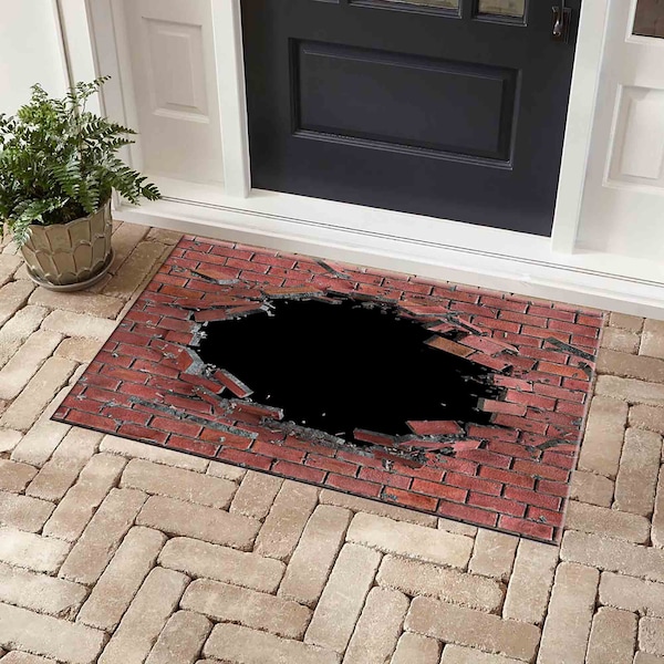 Illusion Doormat Etsy