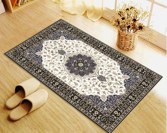 Alfombra de oración musulmana personalizada, tapete de oración turco floral