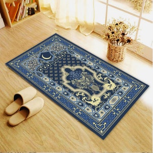 Prayer Rug, Aesthetic, Soft, Non-Slip Base, Islamic Gift, Muslim, Turkish Prayer Rug,Musallah,Janamaz, Sajadah,Customizable,Ramadan Eid Gift