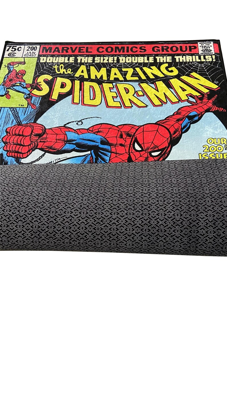 The Amazing Spider Man, Spiderman, Spider Man, Legend Cartoon Rug, Legend, Comic Book, Fantastic Rug, Spiderman Rug, Decor Rug, Movie Comics image 8