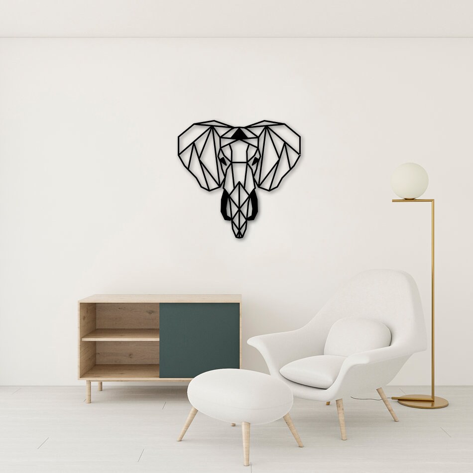 ELEPHANT Elephant Metal Wall Decor Elephant Metal Art Etsy