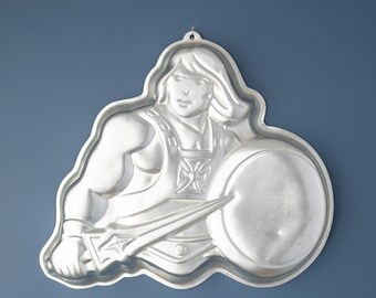 80s Vintage He-Man Wilton cake pan