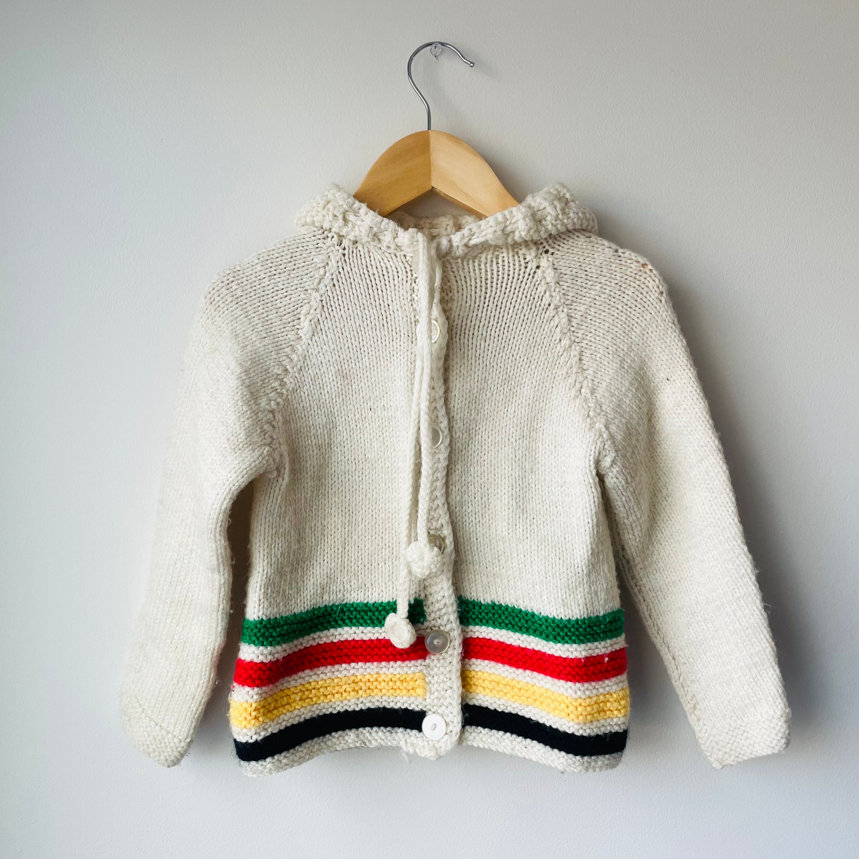 Hudson Bay Cardigan - Etsy Canada