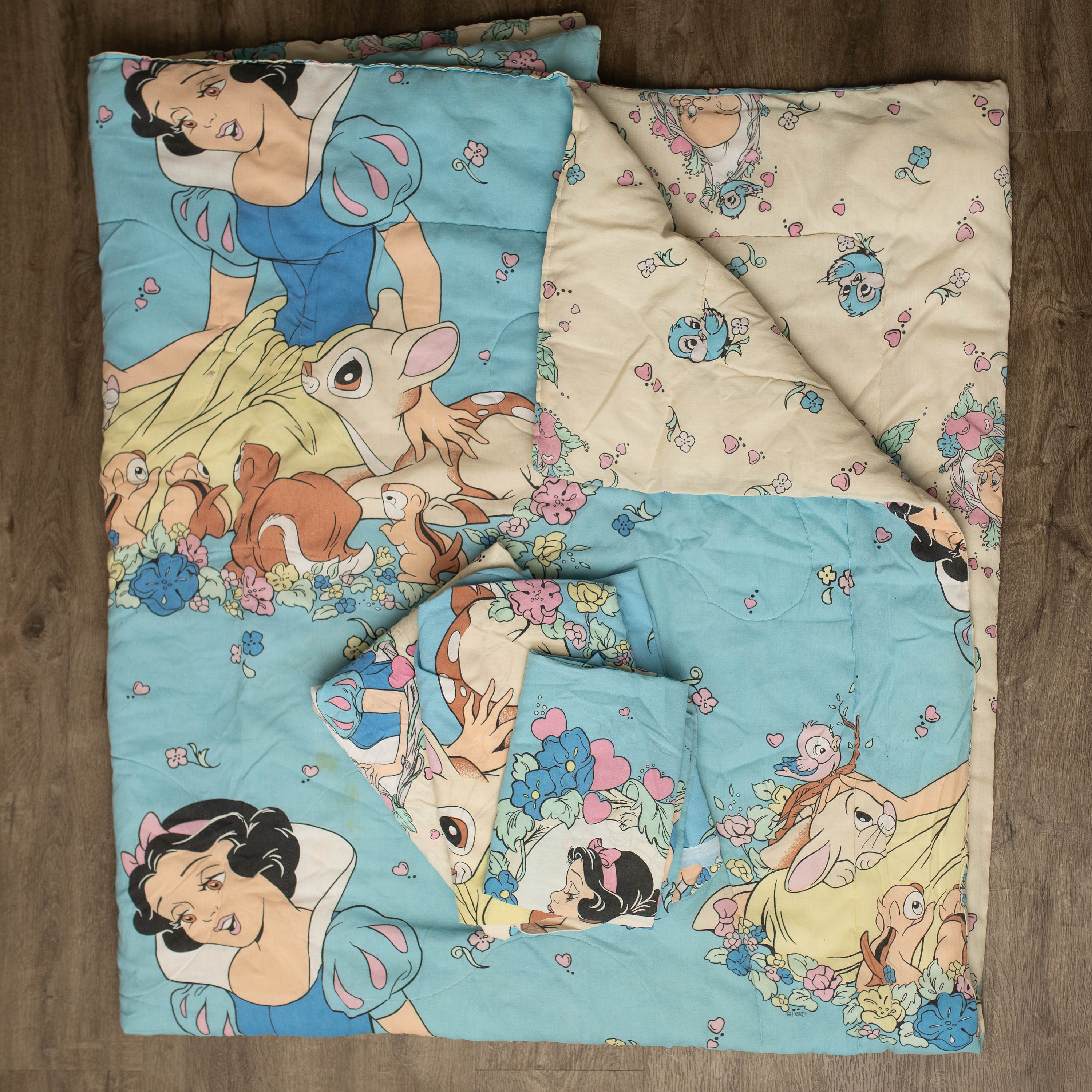 Vintage disney crib bedding Etsy