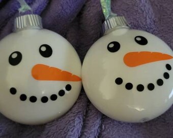 Snowman Ornaments