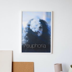 Euphoria Rue Poster · Zendaya · Room Decor · Digital Print · DIY Wall Art