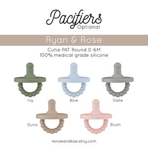 Mallard Duck Pacifier Clip Personalized, Pacifier Holder Lovey With ...