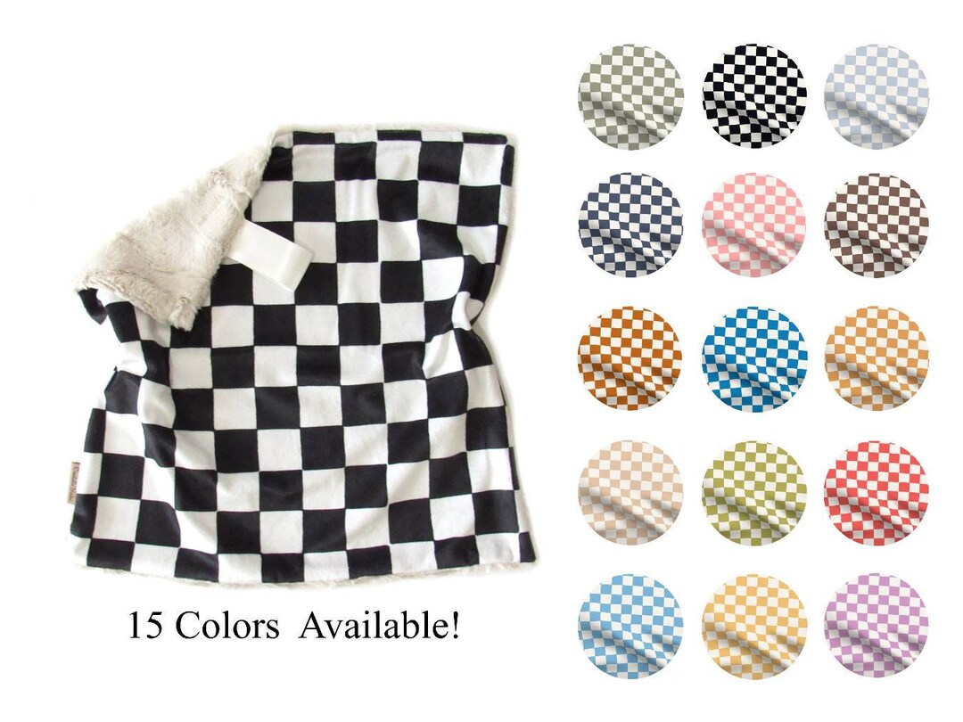 The SOFTEST Checkerboard Lovey, Baby Lovey, Retro Baby Lovey, Popular