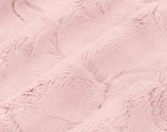 SOFT Rose Water Pink Throw, Faux Fur Throw Blanket, Pink Fuzzy