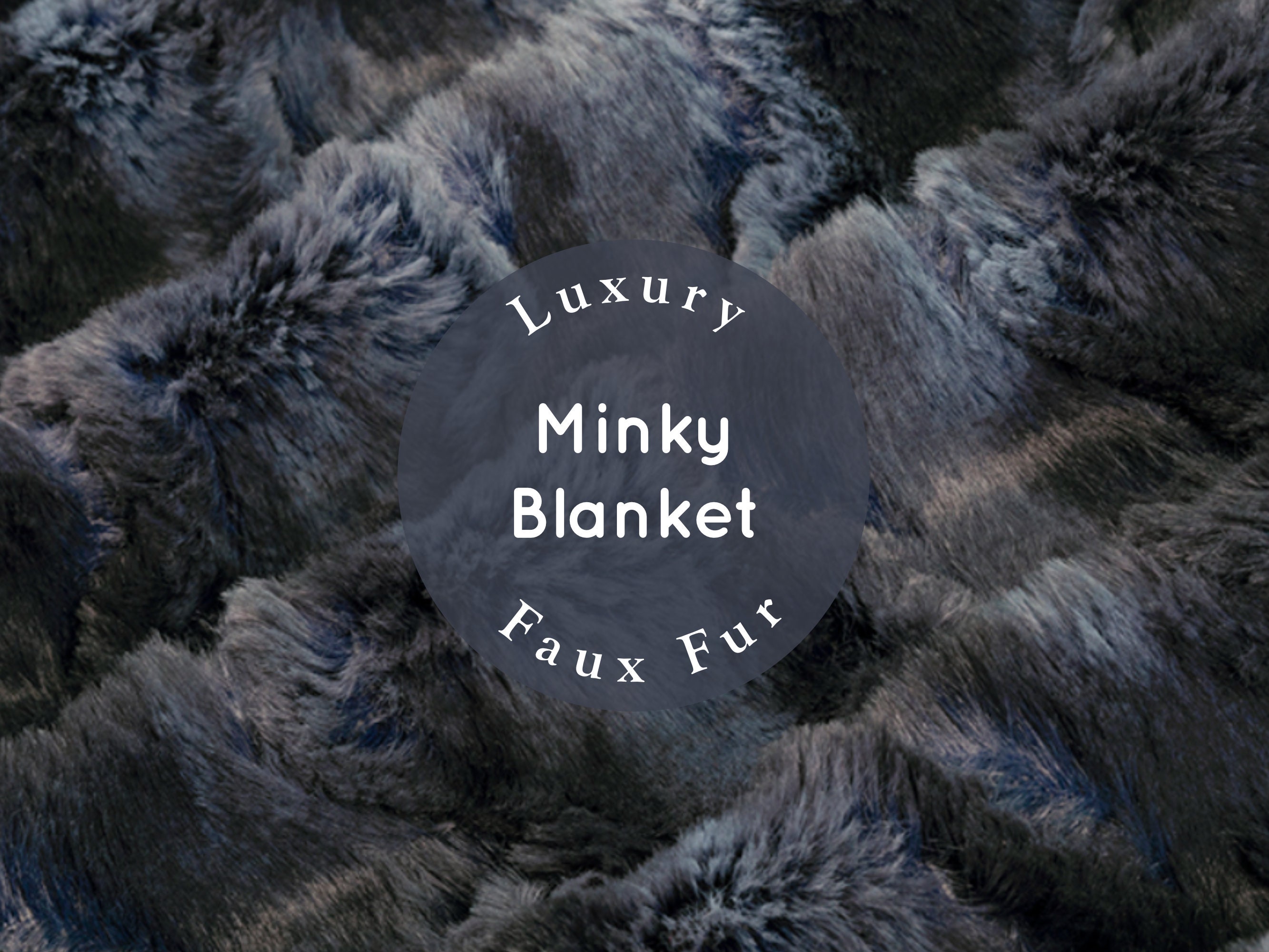 Indigo Fur Blanket Canada