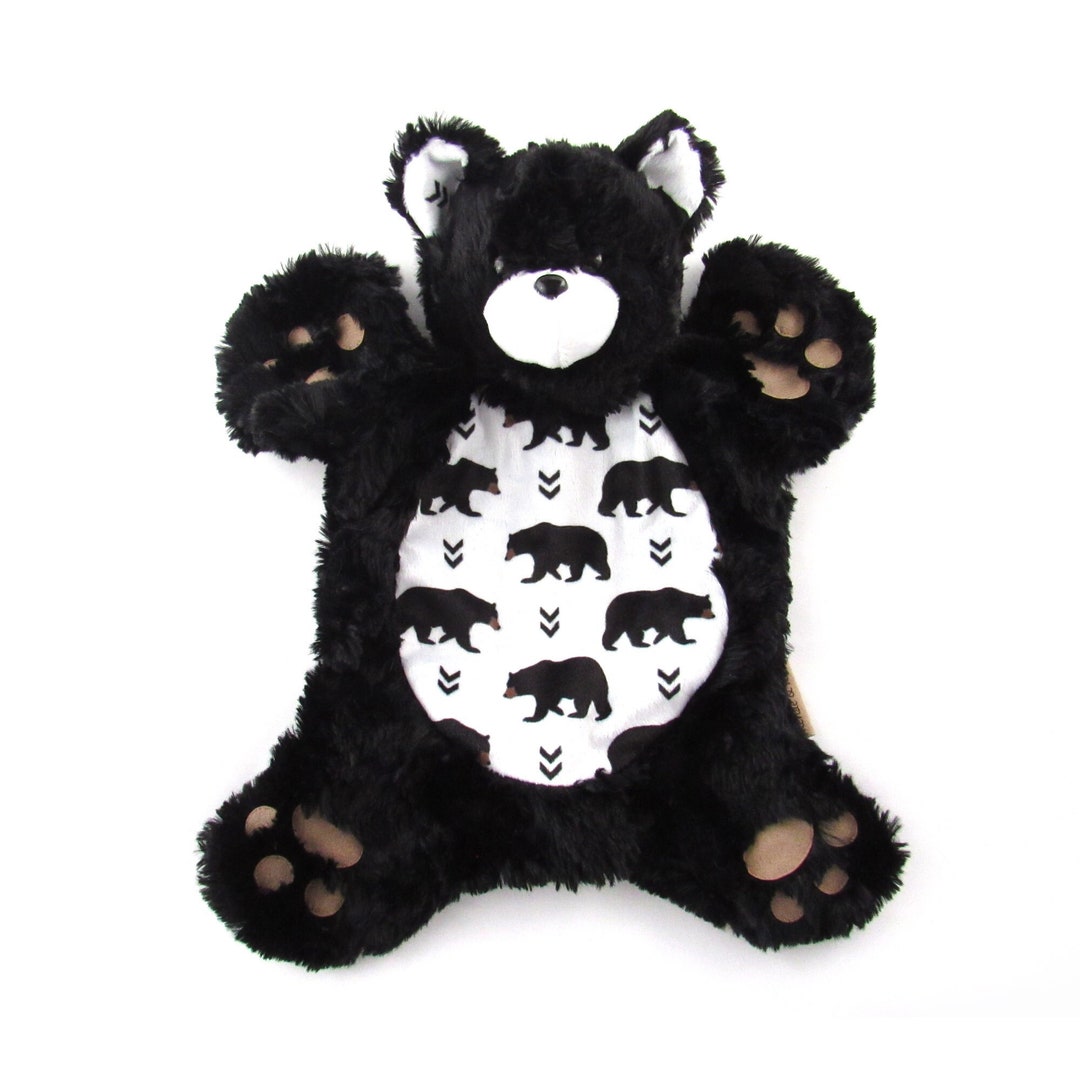 Teddy Bear Lovey Baby Gift Minky Lovey Baby Bear Decor Etsy