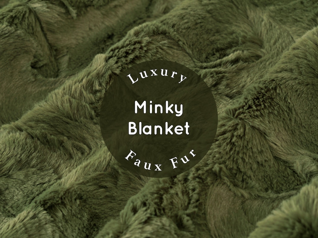Green minky blanket hotsell