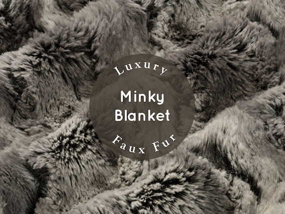 The SOFTEST Throw Blanket Adult Minky Throw Faux Fur Throw