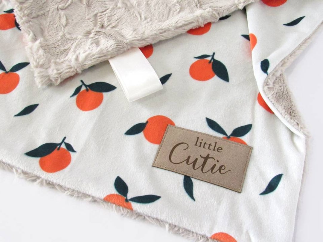 Little Cutie Baby Lovey, Clementines Baby Shower, Little Cutie Baby Gift, Cutie Oranges Lovey