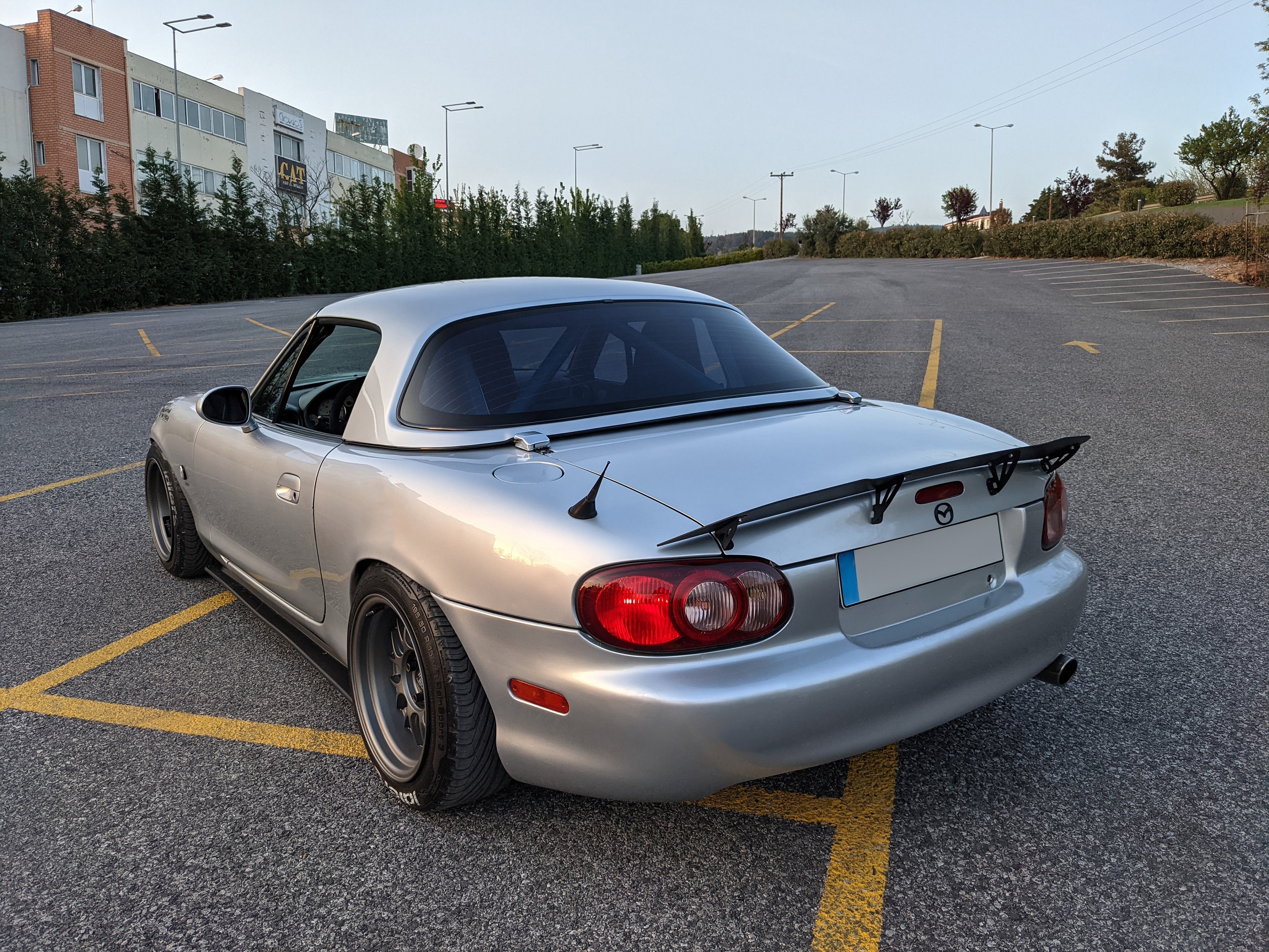 MX5 Miata NB / NBFL Ducktail Spoiler Poeder gecoate aluminium Etsy Nederland
