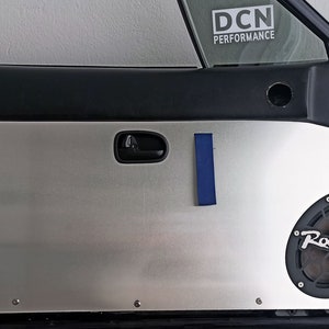 MX-5 Miata NB / NBFL *Half/Hybrid* Aluminium Door Panels kit, Best Mod for Increased Interior Space!
