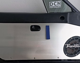 Aluminum Door Panel Kit for MX-5 Miata NB/NBFL - Hybrid/Half size version