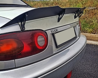 Street Ducktail Spoiler Powder Coated Aluminium Wing for MX-5 Miata NA