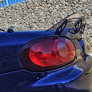 Acrylic See-Through Ducktail Spoiler Wing for MX-5 Miata NB - NBFL