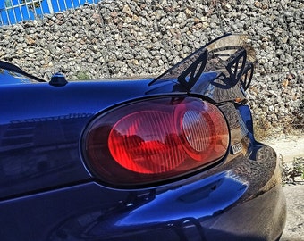 Acrylic See-Through Ducktail Spoiler Wing for MX-5 Miata NB - NBFL