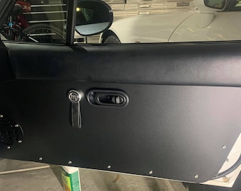Powder Coated Black! MX-5 Miata NA Aluminium Door Panels kit