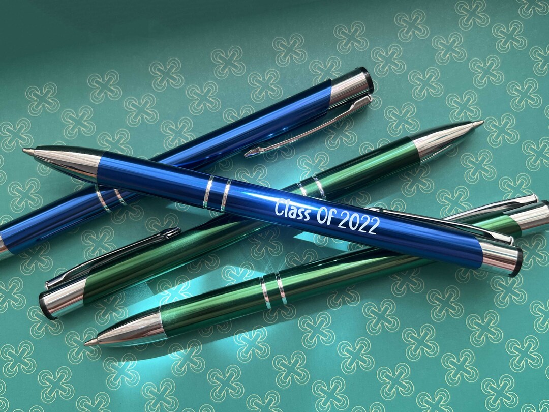 Engraved Ballpoint Pens Bulk Personalized Pen School Spirit Office