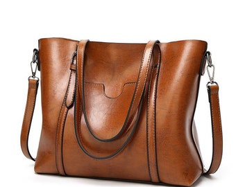leather computer satchel
