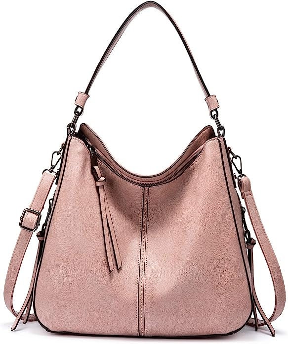 AYSIS Hobo Bags for Women Faux Leather Purses and Handbags Large Hobo Purse with Tassel