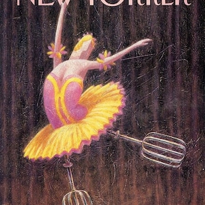 1998 Vintage New Yorker Cover, July 27 (Mike Hodges), Original New Yorker Magazine Cover, Food, Cooking