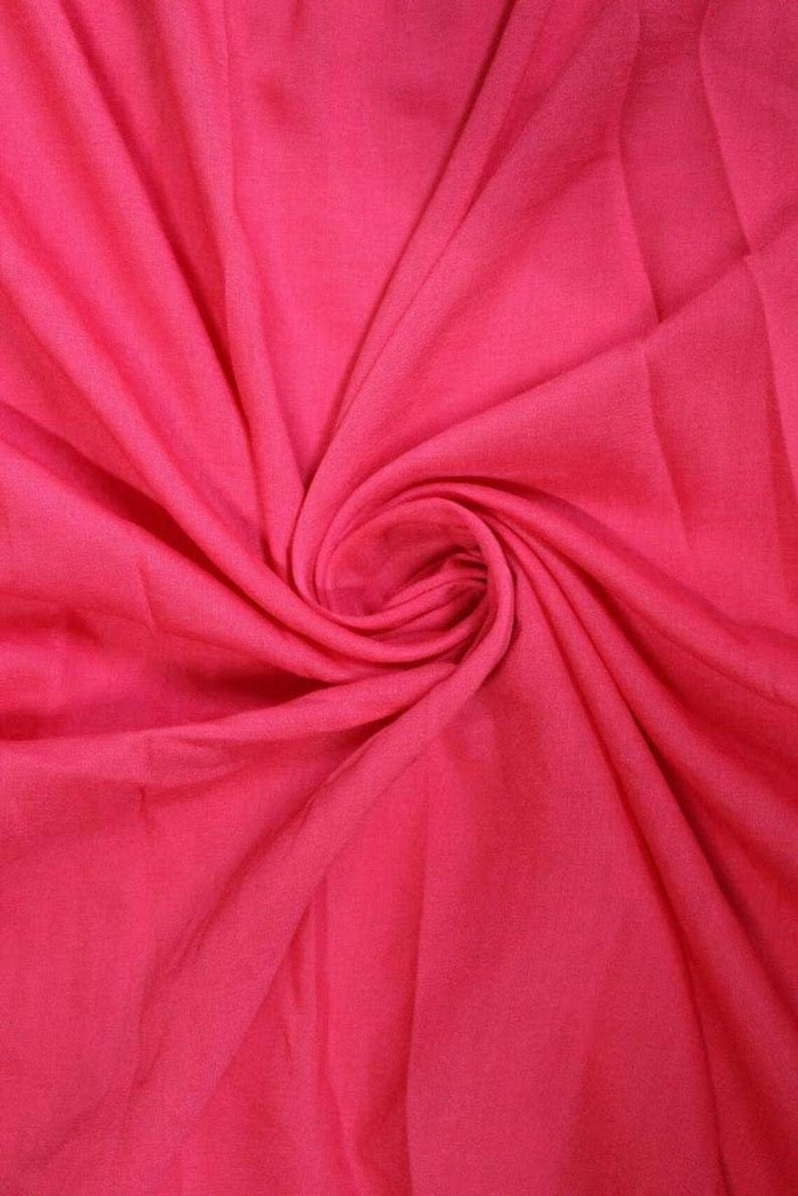Pink Plain Muslin Fabric Can Be Used for Dresses Crafting Etsy